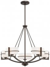 Minka-Lavery 4155-172 - 2012 ML CHANDELIER 5 LIGHT FIELDALE LODGE