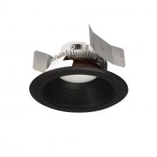 Nora NLCBC2-552TWBZBZ/10 - 5" Cobalt Click Round Retrofit Baffle, 1000lm / 13.5W, Selectable CCT, Bronze