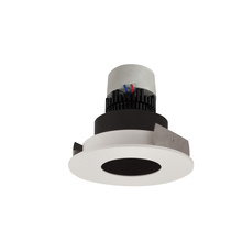 Nora NPR-4RPH35XBMPW - 4" Pearl LED Round Pinhole Retrofit, 1000lm / 12W, 3500K, Black Pinhole / Matte Powder White