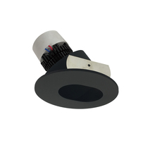 Nora NPR-4RSL30XBB - 4" Pearl LED Round Adjustable Slot Aperture Retrofit, 1000lm / 12W, 3000K, Black Slot Aperture /