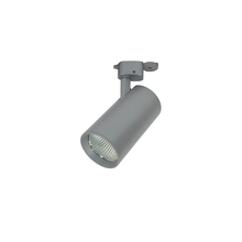 Nora NTE-85526M935S - Jason LED Track Head, Cylinder, 2200lm, 26W, 35K, 90+ CRI, Medium, Silver