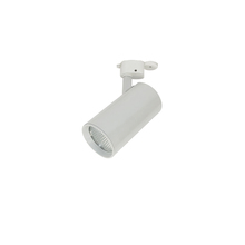 Nora NTE-85518F930W - Jason LED Track Head, Cylinder, 1400lm, 18W, 30K, 90+ CRI, Flood, White