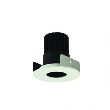 Nora NIOB-2RPH30XBMPW - 2" Iolite Round Pinhole Non-Adjustable Trim, 800lm, 3000K, Black/MPW