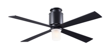 Modern Fan Co. LAP-FM-DB-50-BK-552-005 - Lapa Flush Fan; Dark Bronze Finish; 50" Black Blades; 17W LED; Wall Control with Remote Handset