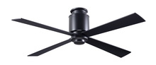 Modern Fan Co. LAP-FM-DB-50-WH-NL-004 - Lapa Flush Fan; Dark Bronze Finish; 50" White Blades; No Light; Fan Speed and Light Control (2-w