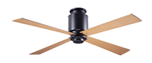 Modern Fan Co. LAP-FM-DB-50-MP-NL-003 - Lapa Flush Fan; Dark Bronze Finish; 50" Maple Blades; No Light; Handheld Remote Control (2-wire)