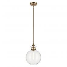 Kichler 52778CPZCLR - Pendant Medium 1Lt