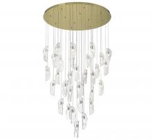 Lib & Co. US 10169-017-07 - Sorrento, 32 Light LED Grand Chandelier, Clear, Gold Canopy