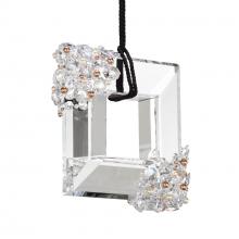 Schonbek Forever SJ2310-RGO702R - Eva 10in LED 3000K/3500K/4000K 120V-277V Mini Pendant in Polished Chrome with Clear Radiance Cryst