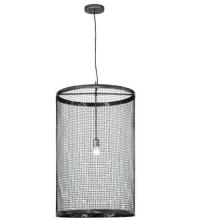 Meyda Blue 136218 - 24"W Cilindro Cage Pendant
