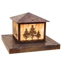 Meyda Blue 199845 - 36" Square Tamarack Pier Mount