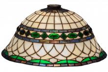 Meyda Blue 26275 - 16" Wide Tiffany Roman Shade