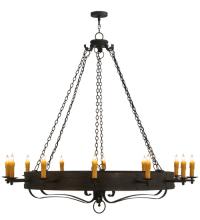 2nd Avenue Designs Blue 115557 - 72"W Parnella 12 LT Chandelier
