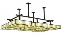 2nd Avenue Designs Blue 119518 - 103"W Piazza Semi-Flushmount