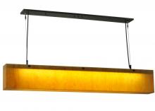 2nd Avenue Designs Blue 124048 - 52.5"L Quadrato Linear Oblong Pendant