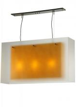 2nd Avenue Designs Blue 126510 - 48"L Quadrato Shadow Box Oblong Pendant