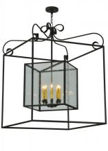 2nd Avenue Designs Blue 127430 - 36"Sq Kitzi Box Pendant