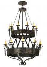 2nd Avenue Designs Blue 129518 - 45"W Costello 20 LT Two Tier Chandelier