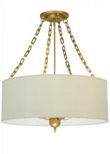 2nd Avenue Designs Blue 129690 - 28"W Cilindro Eggshell Pendant