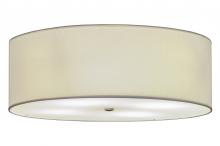 2nd Avenue Designs Blue 130454 - 30"W Cilindro Textrene Flushmount