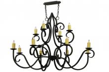 2nd Avenue Designs Blue 117787 - 60" Wide Clayton 12 Light Chandelier