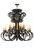 2nd Avenue Designs Blue 132216 - 96"L Quadrato Brew Oblong Pendant