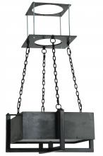 2nd Avenue Designs Blue 132217 - 22"Sq Quadrato Brew Pendant