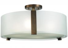 2nd Avenue Designs Blue 133256 - 18"W Cilindro Bartel Flushmount