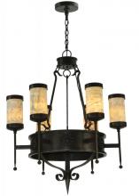 2nd Avenue Designs Blue 135392 - 30" Wide Lorenzo 6 Light Chandelier