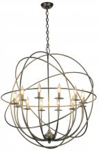 2nd Avenue Designs Blue 139969 - 36"W Atom Enerjisi 12 LT Chandelier