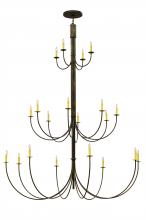 2nd Avenue Designs Blue 140807 - 78"W Cheal 20 LT Chandelier