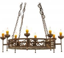 2nd Avenue Designs Blue 141705 - 48"W Majella 8 LT Chandelier