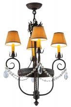 2nd Avenue Designs Blue 142451 - 18" Wide Antonia 4 LT Chandelier