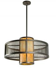 2nd Avenue Designs Blue 146020 - 24" Wide Cilindro Mesh Pendant