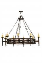 2nd Avenue Designs Blue 146062 - 60"W Toscano 10 LT Chandelier