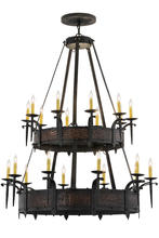2nd Avenue Designs Blue 154400 - 48" Wide Costello 20 Light Two Tier Chandelier