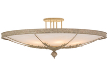2nd Avenue Designs Blue 157553 - 60"W Hoja Semi-Flushmount
