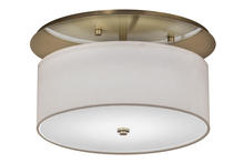 2nd Avenue Designs Blue 163333 - 18" Wide Cilindro Presidio Flushmount