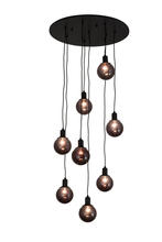 2nd Avenue Designs Blue 171526 - 28" Wide Bola 8 Light Cascading Pendant