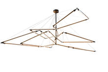 2nd Avenue Designs Blue 174928 - 216"W Isotope Chandelier