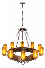 2nd Avenue Designs Blue 175018 - 48"W Parnella 10 LT Chandelier