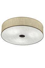 2nd Avenue Designs Blue 179593 - 36"W Cilindro Textrene Flushmount