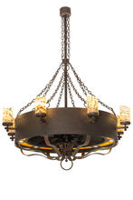 2nd Avenue Designs Blue 185627 - 54"W Parnella 8 LT Chandel-Air