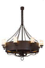2nd Avenue Designs Blue 185629 - 54"W Parnella 24 LT Chandelier
