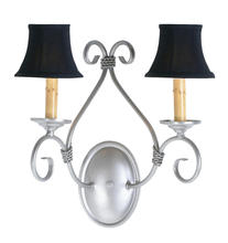 2nd Avenue Designs Blue 194344 - 14" Wide Olivia 2 Light Wall Sconce