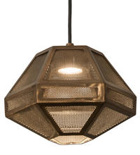 2nd Avenue Designs Blue 202944 - 9" Wide Nidos Struttura Pendant