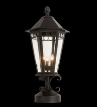 2nd Avenue Designs Blue 205328 - 14" Wide Yorkshire Lantern Post Mount