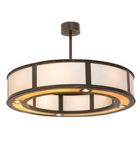 2nd Avenue Designs Blue 205554 - 44" Wide Smythe Craftsman Pendant