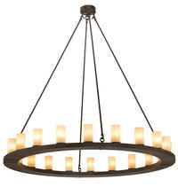 2nd Avenue Designs Blue 211438 - 60" Wide Loxley 20 Light Chandelier