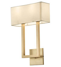 2nd Avenue Designs Blue 211520 - 12" Wide Quadrato Langedon Wall Sconce
